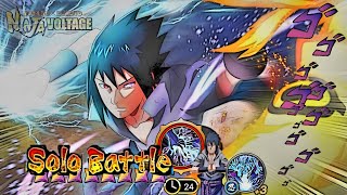 NxB NV A New Entrance To The Final Room With Sasuke TFS Max Power Showcase  Solo Attack Mission [upl. by Paderna]