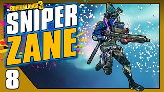 Borderlands 3  Sniper Zane Challenge  Day 8 [upl. by Malo]