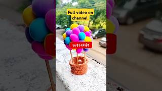 5 minute craftEasy craft ideasAir dry clay craftcolorful clay craft ideas shortsfeed trending [upl. by Ardnasal]