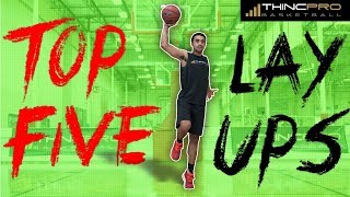 How to Basketball Layup SECRETS Top 5 Ways to Shoot a LAYUP in Basketball [upl. by Pantia394]