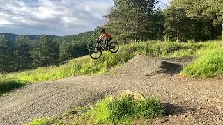 Clearing the road gap at Glentress 🤘 [upl. by Thurman301]