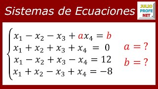 SISTEMA DE ECUACIONES 4×4 POR GAUSS [upl. by Nitnert538]