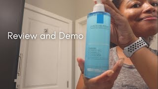 La RochePosay Purifying Foaming Cleanser Review and Demo [upl. by Elokkin]