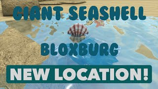 How to get the giant seashell trophy in Bloxburg NEW LOCATION [upl. by Neill]