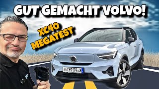 NEUER Volvo XC40 Recharge elektro RWD kommt jetzt weiter und Lädt schneller Elektroauto für Familie [upl. by Annaujat]