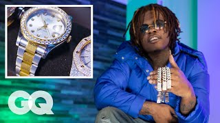 Gunna Shows Off His Insane Jewelry Collection  GQ [upl. by Hadihahs]