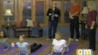 Childrens Yoga Yoga Calm Kids on KATUABC [upl. by Nashom242]