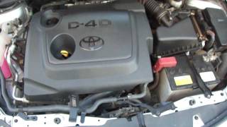 14 d4d engine sound corolla [upl. by Gainor866]