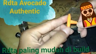 REVIEW Rdta Avocado 24mm AUTHENTICORIGINAL [upl. by Esil]