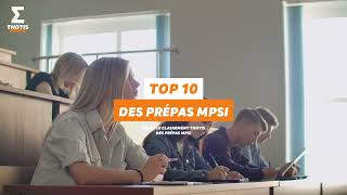 TOP 10 des Prépas MPSI [upl. by Ahsinrev]