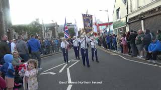 Flowers Of Heather  Portrush Sons Of Ulster FB Parade 2024  4K [upl. by Ulla]