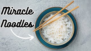 Amazing MIRACLE Noodles For Weight Loss  Almost 0 Calories [upl. by Dyna275]