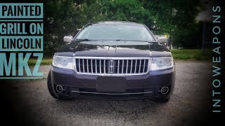 Custom Painted Car Grill 2007 Lincoln MKZ [upl. by Asiaj]