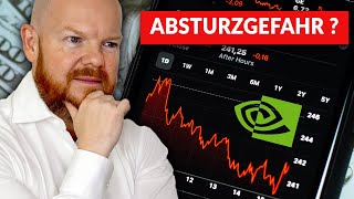 Aktienanalyse Jetzt NVDA shorten Technische und Fundamentale Analyse [upl. by Vic]