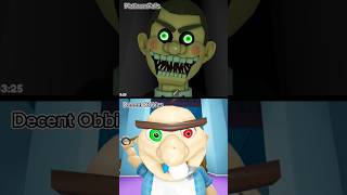 Decent Obbies Vs PlatinumFalls Jumpscare Comparison  roblox viral jumpscare obby [upl. by Roderich]