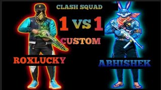 ABHISHEK GAMER VS ROXLUCKY GAMING 1VS 1 VERY SUPER GAME CHEJER ❤️🙏😎 [upl. by Hsiwhem]