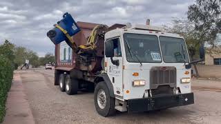 City of Tucson Peterbilt 320 Scorpion 7025 [upl. by Atokad399]