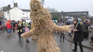 Whittlesea Straw Bear Festival 2023  Procession [upl. by Adnoraj]