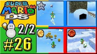 Guía Super Mario 64 DS 100 26 País de nieve 22 [upl. by Saylor3]