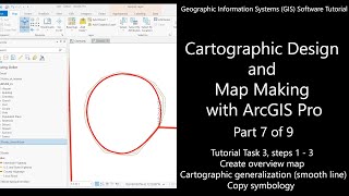 GIS Software Tutorial Cartographic Design and Map Making with ArcGIS Pro Part 7 of 9 GIS Maps [upl. by Mis]