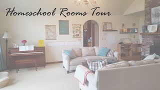 Homeschool Room Tour 2019  Charlotte Mason and Montessori [upl. by Gerlac]