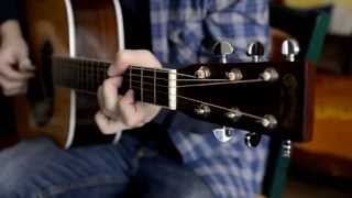 Honey Pie Fingerpicking guitar arrangement on a Martin HD35 [upl. by Aciamaj]