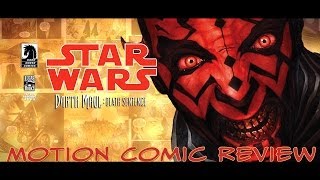 Narrated Motion Comic 1x1 Review Darth Maul quotDeath Sentencequot [upl. by Yar]