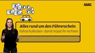 Was kostet der Führerschein  eine Übersicht  ADAC [upl. by Siravrat]