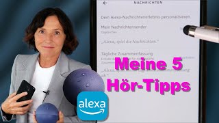 5 Tipps zum Hören mit dem Echo Dot und Alexa Für Senioren einfach erklärt [upl. by Pollak]