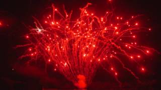 Red Crossette Firework Effect EpicFireworks [upl. by Hadleigh]