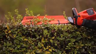 STIHLsecrets  Hedge Trimmings Catcher Plate  STIHL GB [upl. by Yeliab]