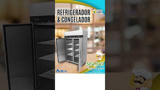 ✅ Refrigerador y Congelador Vertical YBF9239 Atosa Calidad Gastronómica [upl. by Ketti]