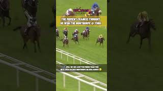 🤯Greatest NUNTHORPE Finish ever horseracing frankiedettori york shorts [upl. by Adim]