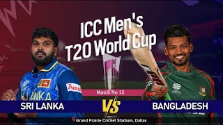 Bangladesh vs Sri Lanka  T20 World Cup 2024 Match Highlights [upl. by Ykceb]