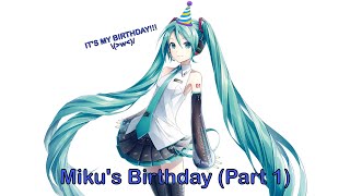 【Talkloid】Mikus Birthday Part 1 [upl. by Libby]