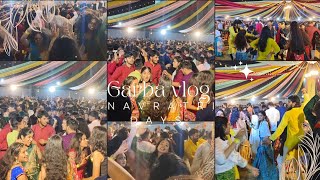 garba vlog  navratri days  college events  happy navratri  Kamlesh vloging viralvideo vlog [upl. by Purcell]