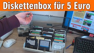 Diskettenbox für 5 Euro gekauft ⭐️ SoftRam lässt grüßen ⭐️ 141 Disketten mit Software [upl. by Huberto]