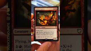 Hellkite Igniter 3D shadowbox with inlaid LED lighting magicthegathering [upl. by Oloap]