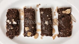 NO BAKE  Muesli amp Peanut butter bars [upl. by Ayotel]