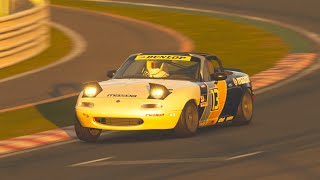 Quick Run Mazda Miata NA6A 106216 Tsukuba Circuit GT7 [upl. by Anyela]