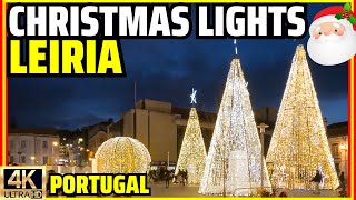 LEIRIA Christmas Lights 2023  Portugal [upl. by Adina]