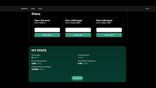 How to make USDTBUSDUSDC staking website [upl. by Adnuahs23]