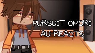 OMORI Pursuit OMORI AU reacts  Gcrv  Original [upl. by Enened]