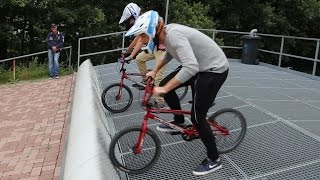 99 BMX Race met Straffen OPDRACHT [upl. by Arimaj]