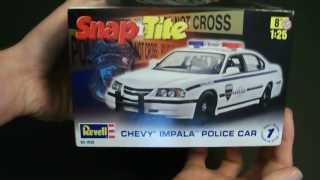 100  Revell Chevy Impala Police Car Review [upl. by Togram]