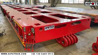 Intermediate spacer for Hydraulic Modular Trailer [upl. by Jan211]