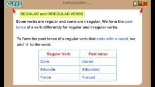 2 Types of Verbs  Regular and Irregular Explained Math for Kids [upl. by Scrogan150]