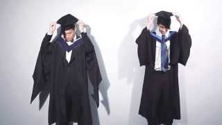 Academic Dress for Graduation Gentlemen Version [upl. by Livvi]