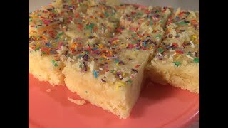 Condensed Milk Barfi Recipe A Microwave Recipe by Kittyz Kitchens [upl. by Macdonell]