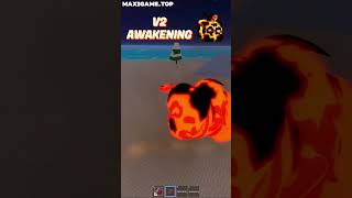 Magma Fruit V2 Unleashed Full Awakening Showcase in Blox Fruits 🌋 [upl. by Mile]